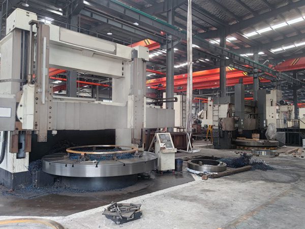slewing bearing CNC vertical bed equipment